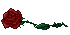 pixel rose